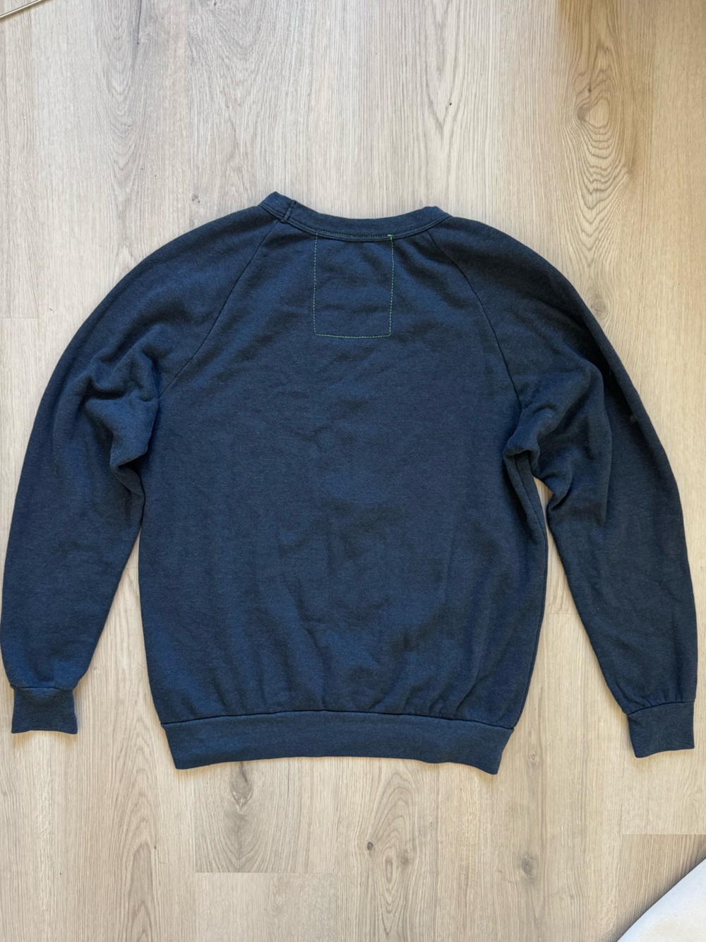 AVIATOR NATION Charcoal White Lightning Bolt Crewneck Sweatshirt Unisex M - Picture 10 of 10